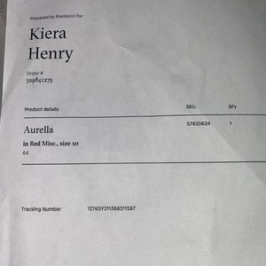 Never worn !!! I could not fit them